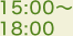 15:00`18:00